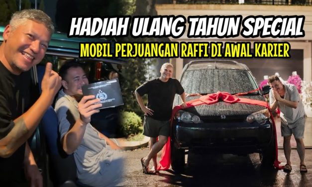 Kado Tak Biasa, Gading Marten Beri Mobil Spesial Untuk Raffi