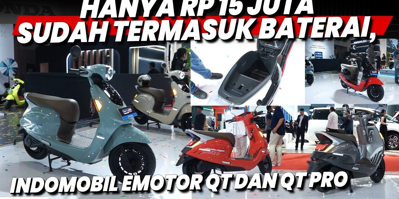 Motor Listrik Terjangkau Andalan Indomobil eMotor Di IIMS 2026