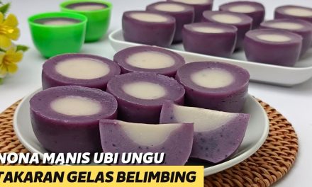 Kue Kukus Ubi Ungu Takaran Gelas, Camilan Sehat Dan Lezat