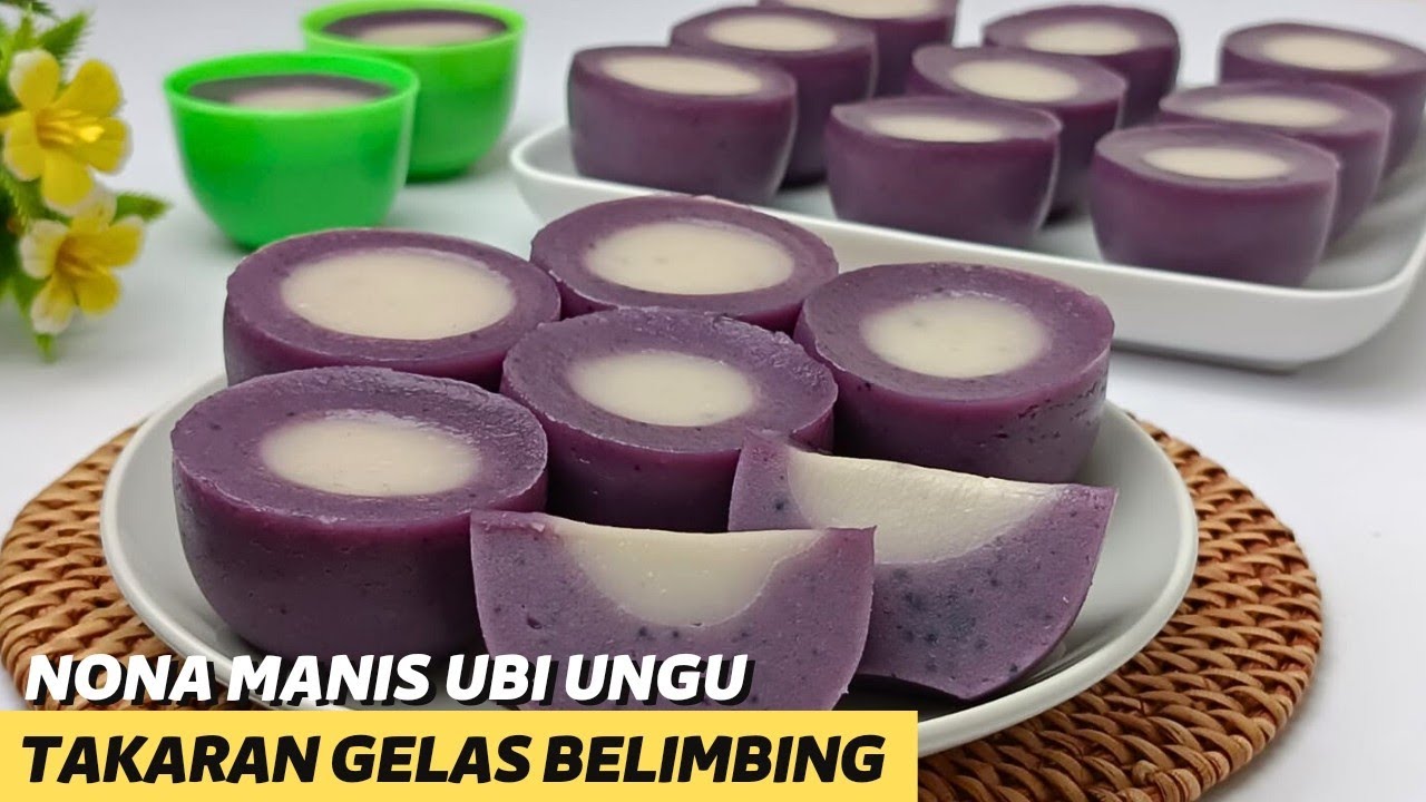 Kue Kukus Ubi Ungu