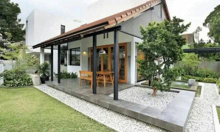 Inspirasi Rumah 1 Lantai Dengan Teras Luas, Cocok Untuk Lansia
