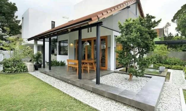 Inspirasi Rumah 1 Lantai Dengan Teras Luas, Cocok Untuk Lansia