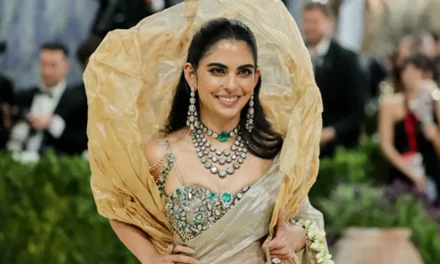 Gaya Super Mewah Isha Ambani Di Met Gala 2026 Bikin Terpana