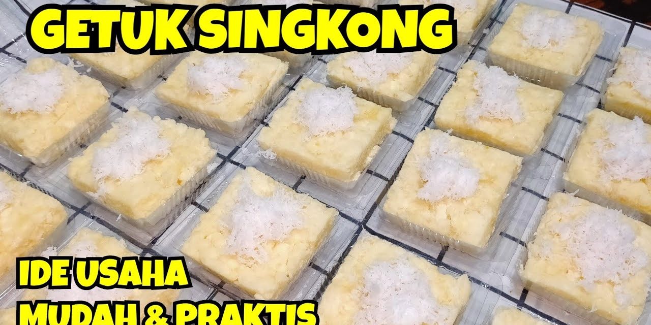 Getuk Singkong Gula Putih Praktis Untuk Ide Jualan Rumahan