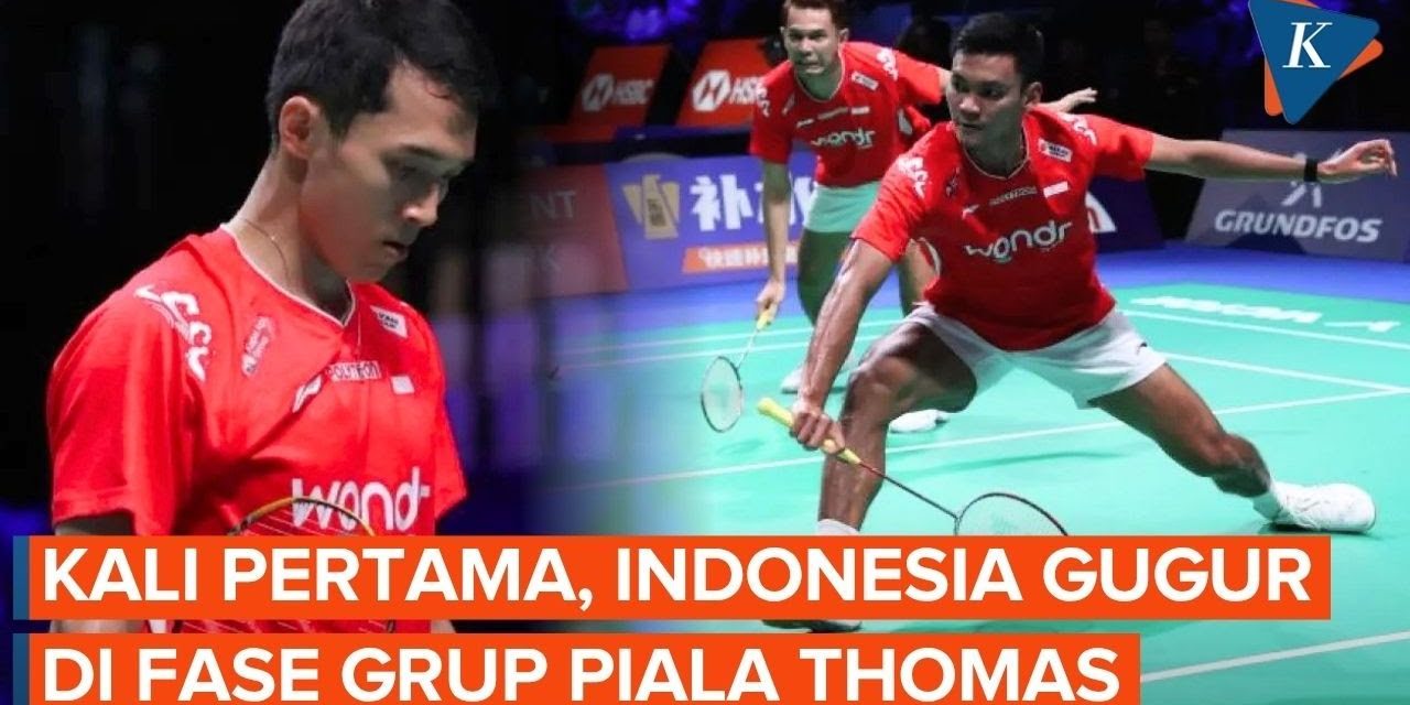 Indonesia Ukir Sejarah Pahit, Kalah Di Grup Piala Thomas 2026