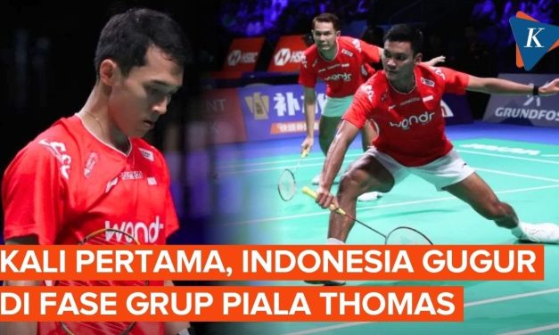 Indonesia Ukir Sejarah Pahit, Kalah Di Grup Piala Thomas 2026