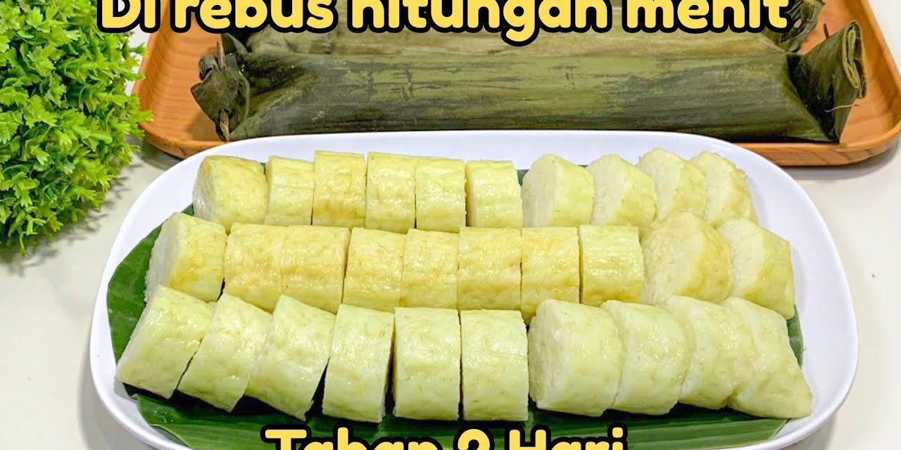 Cara Praktis Membuat Lontong Beku Kembali Lembut Dan Lezat