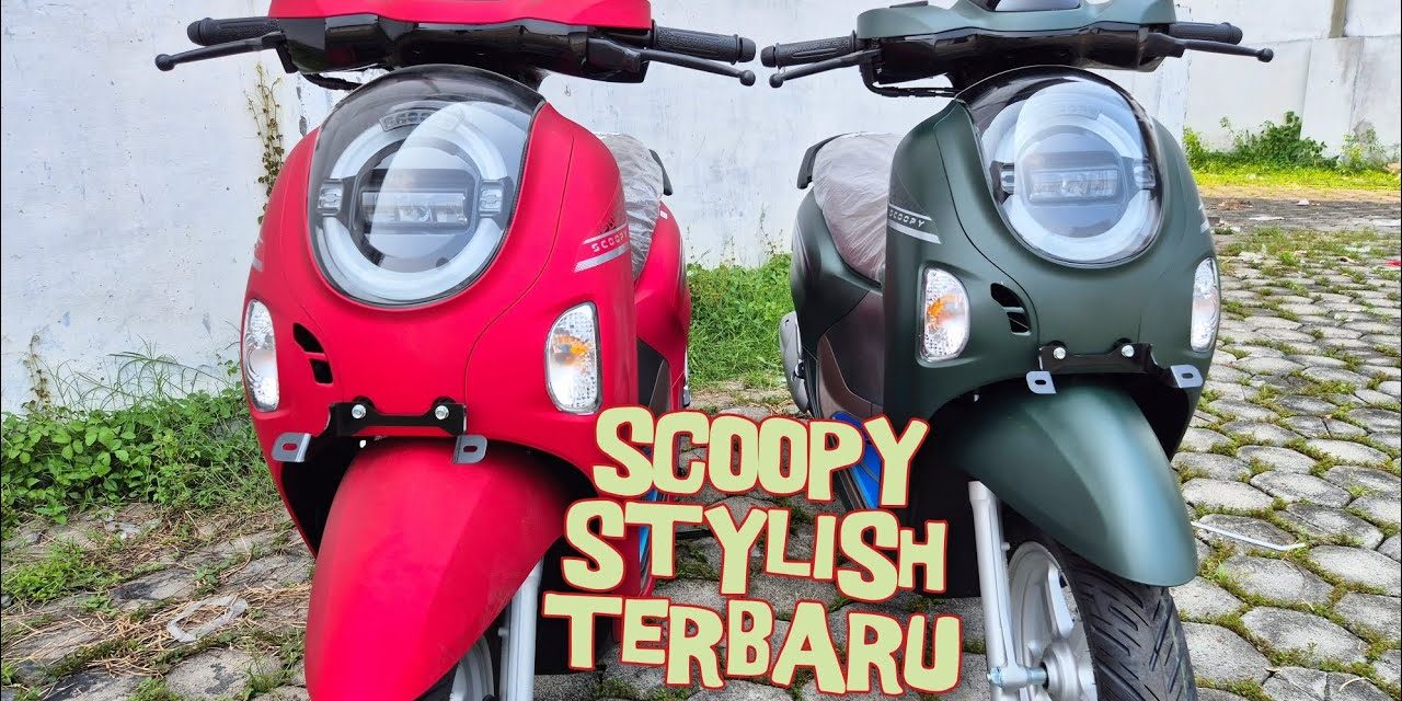Honda Scoopy 2025: Skutik Retro Semakin Stylish Dan Fungsional