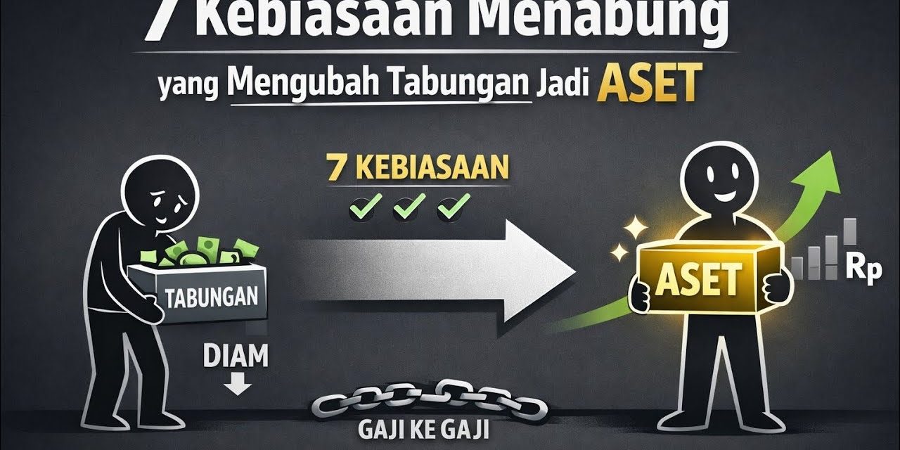 Kebiasaan Menabung Menjadi Awal Hidup Sukses, Ini Caranya!