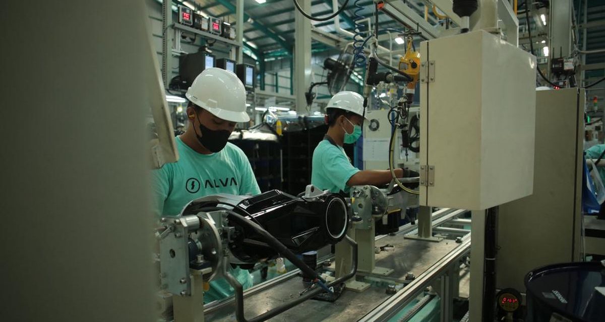 Alva Resmi Jadi Pabrikan Motor Listrik Berstandar Industri 4.0