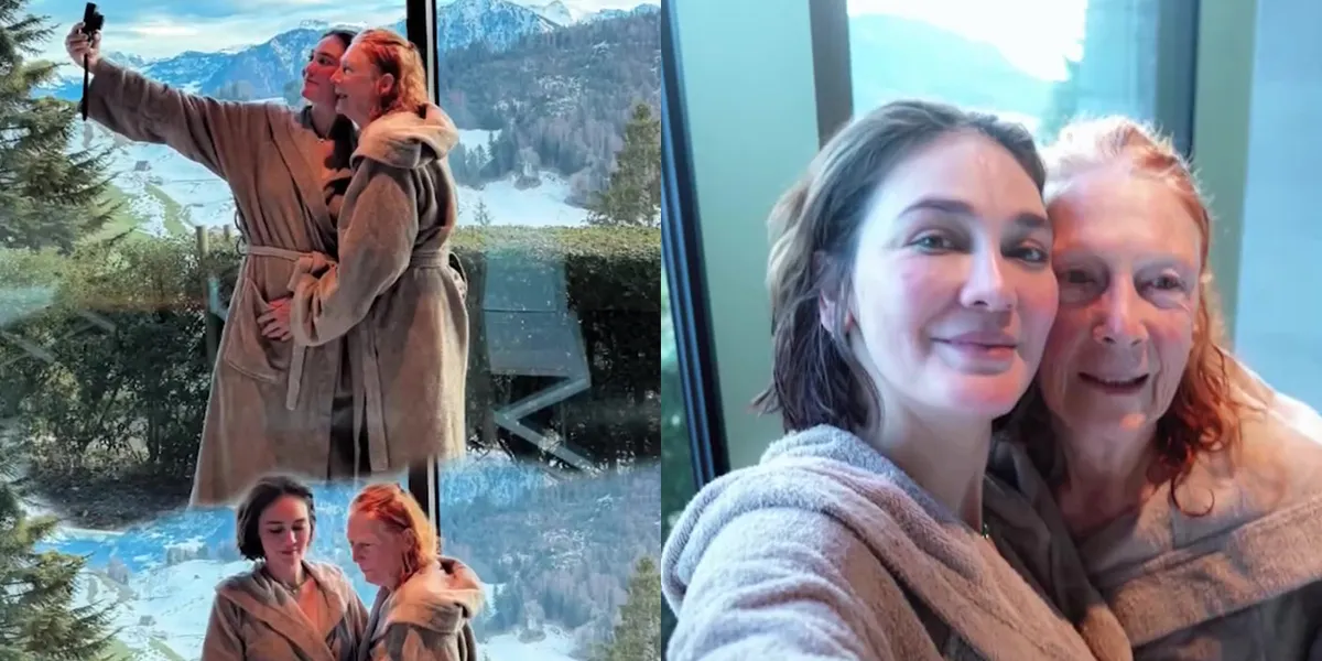 Luna Maya Pulang Kampung Ke Austria Dengan Kenangan Indah